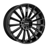 Carmani 17 Fritz sort - 19" Helårshjul med Goodride helårsdæk