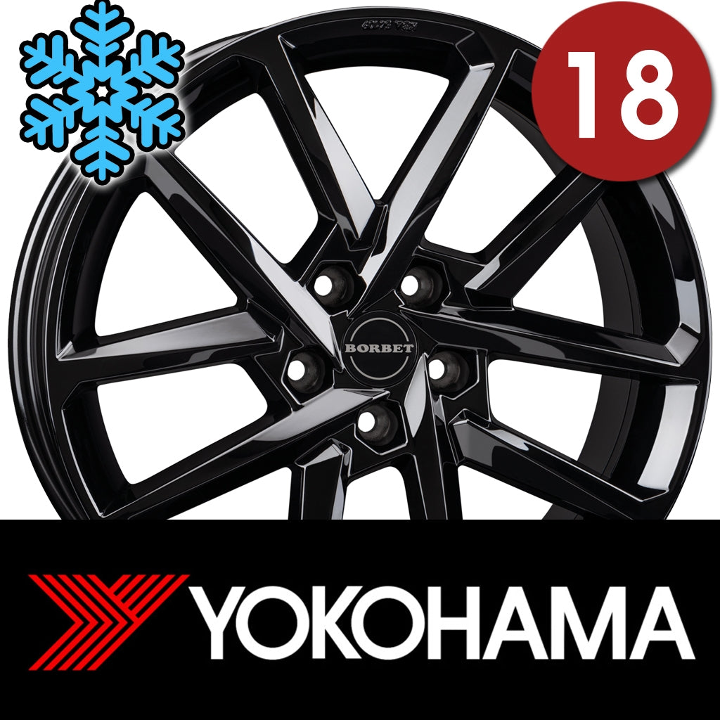 Navor E5 - 18” vinterhjul inkl Yokohama vinterdæk
