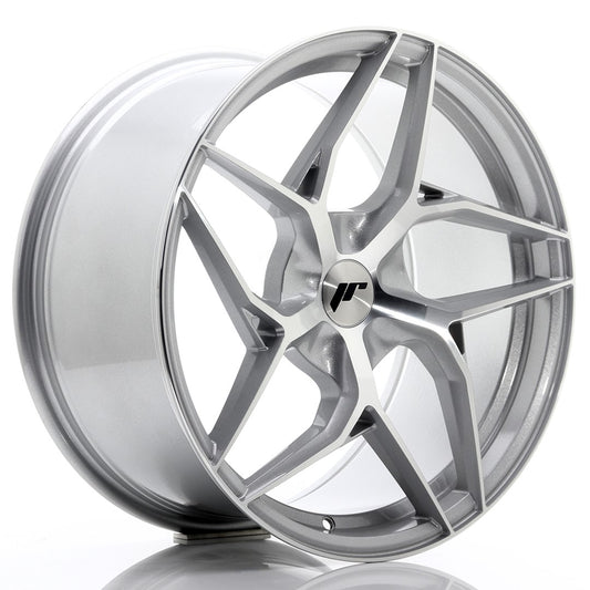 Jr35 - 8.5x19" 5x120 - Silver Machined