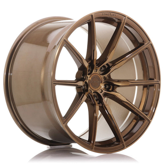 Concaver CVR4 - Brushed Bronze 9+9.5x21" ET35 5x112 - 235.45.21 + 255.40.21 Hankook Evo3 silens
