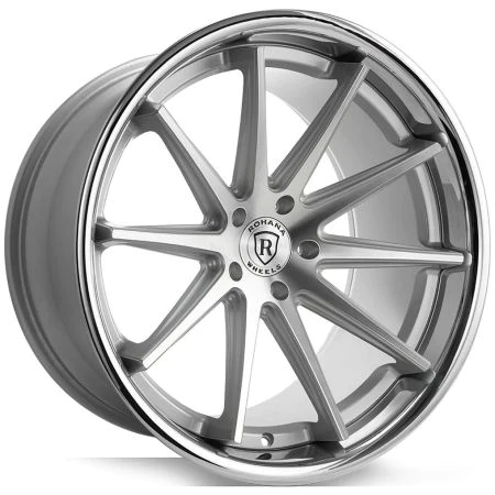 Rohana RFC10 - 9x22 5x120 ET30 Sølv Poleret / Blank Kant
