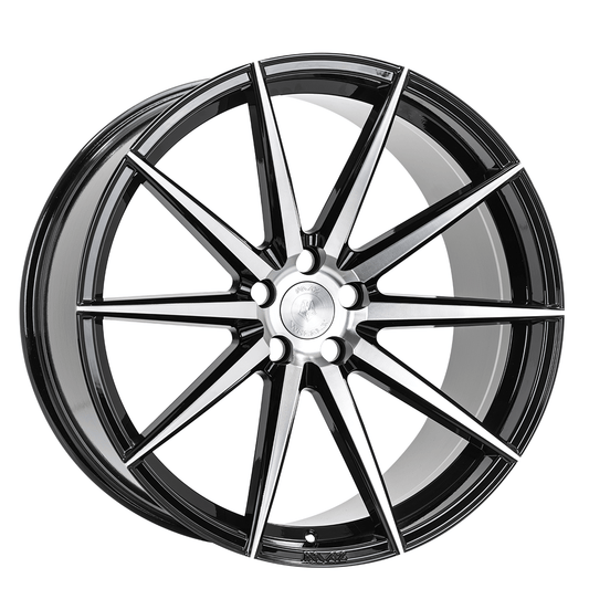 IMAZ FF499 - 9x21" 5x112 ET38 Sort Poleret