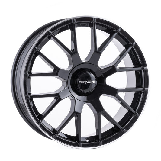 Carmani Hugo 19" Sort med Poleret kant
