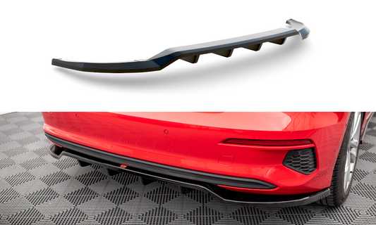Audi A3 8Y - Central Rear Splitter Diffusers